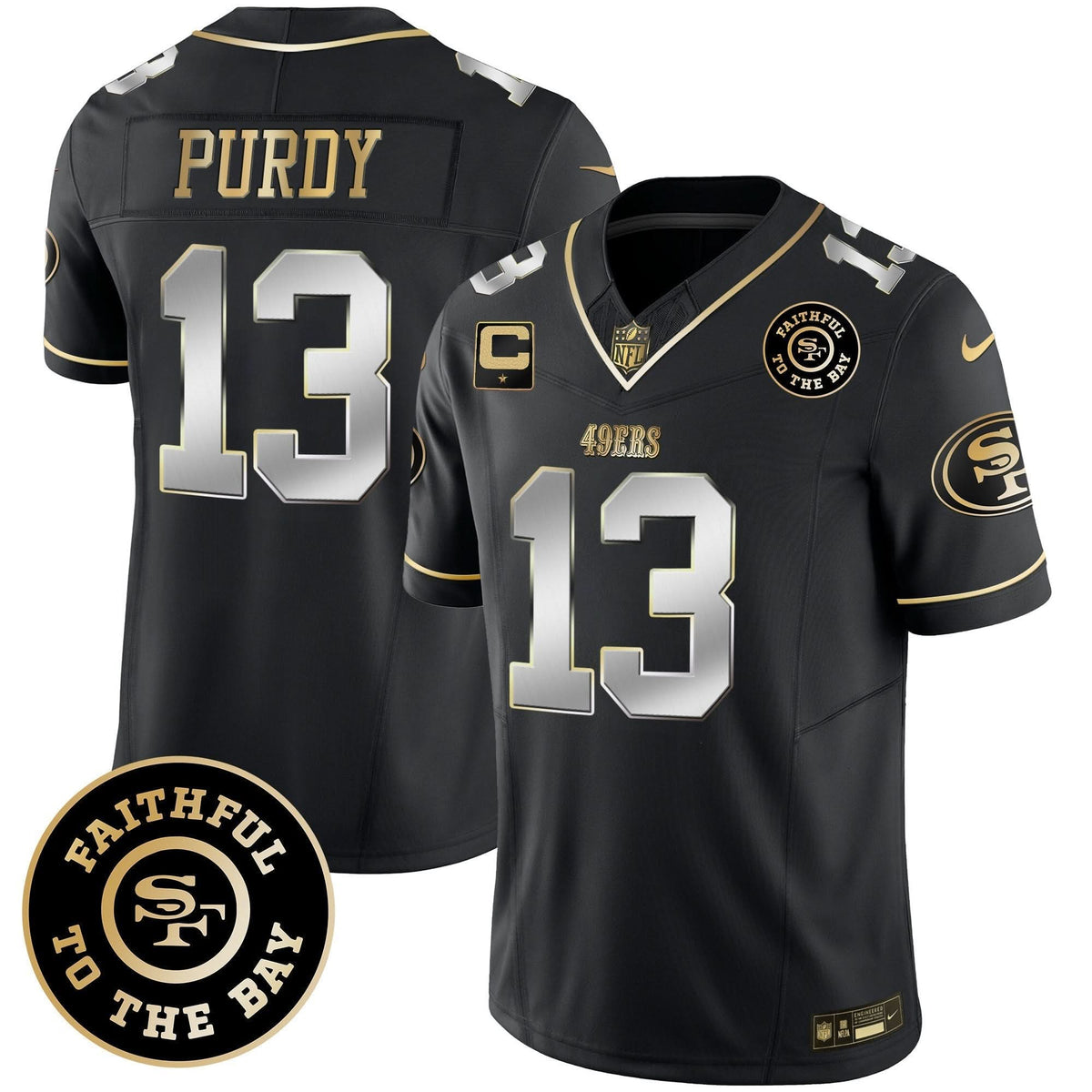 SF Faithful To The Bay Patch Vapor Limited Jersey V7