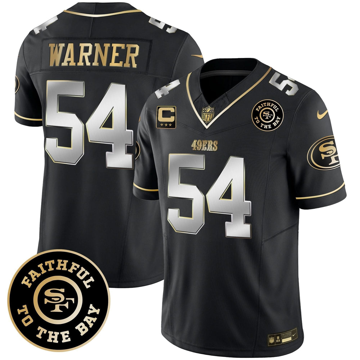 SF Faithful To The Bay Patch Vapor Limited Jersey V7