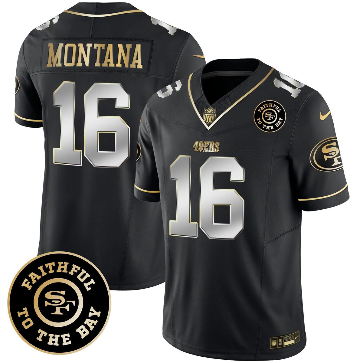 SF Faithful To The Bay Patch Vapor Limited Jersey V7