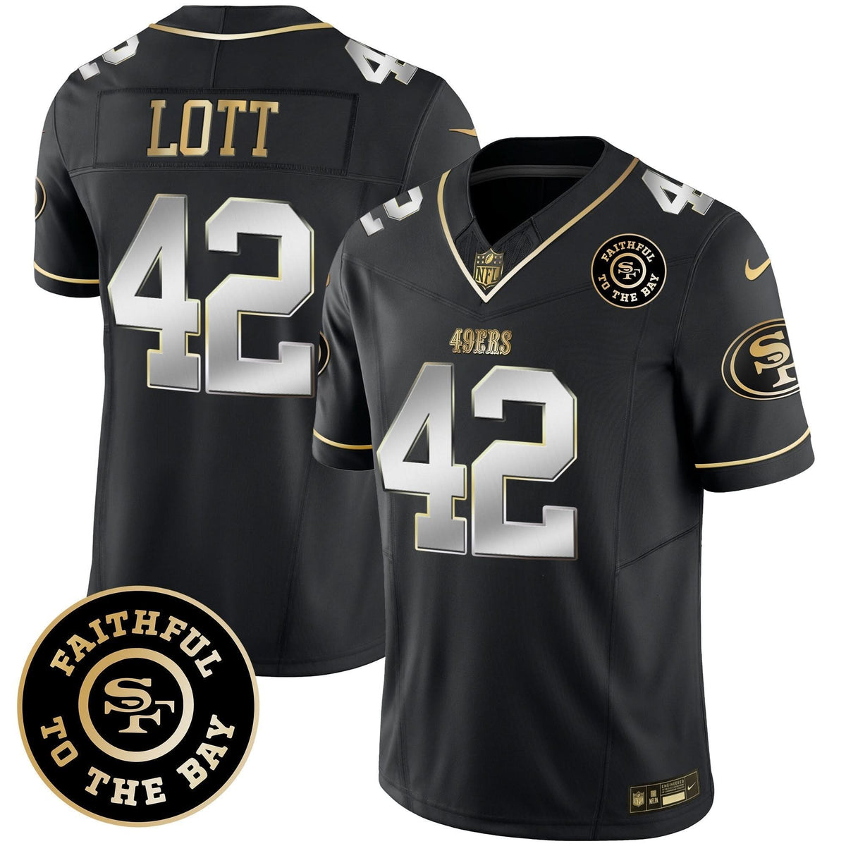 SF Faithful To The Bay Patch Vapor Limited Jersey V7