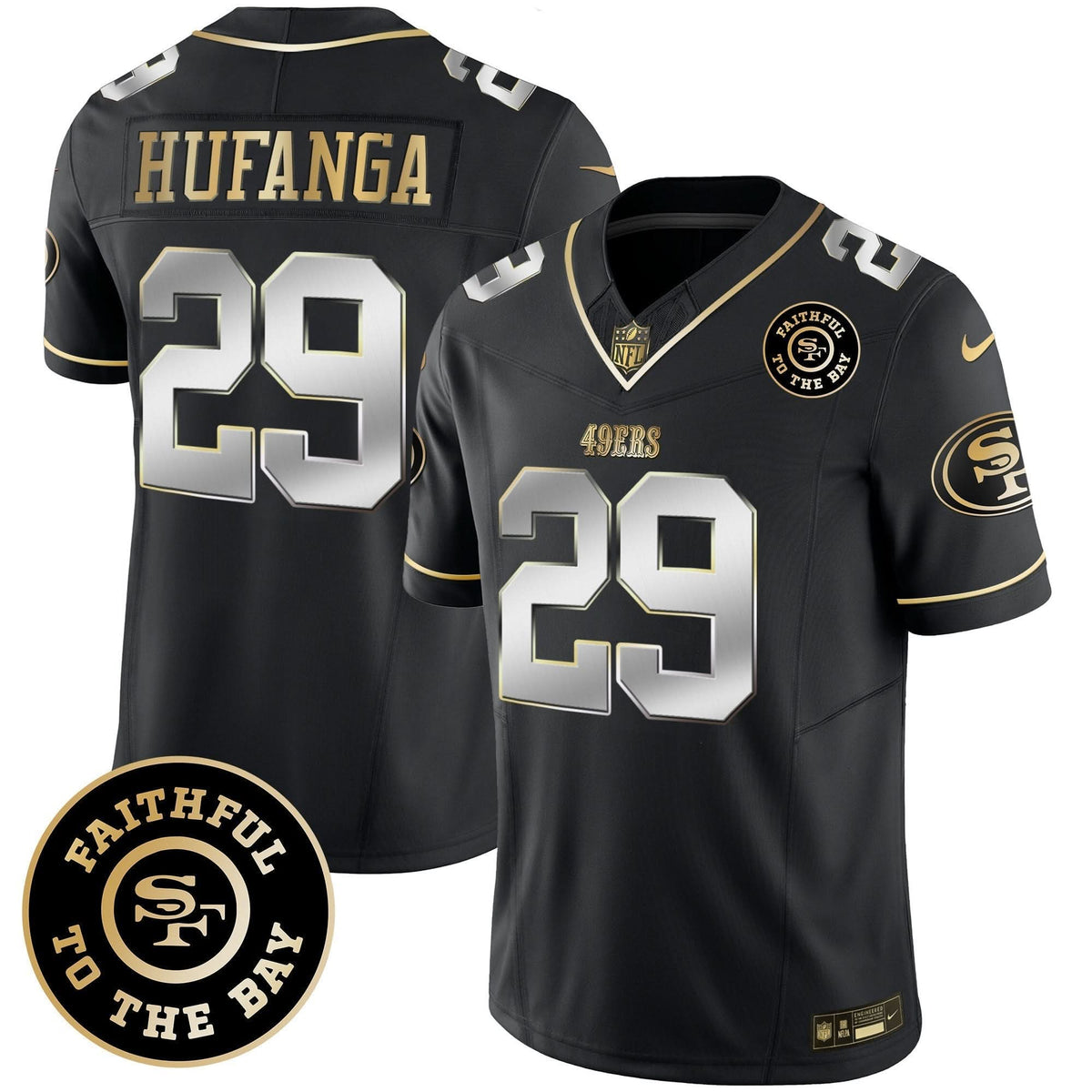 SF Faithful To The Bay Patch Vapor Limited Jersey V7