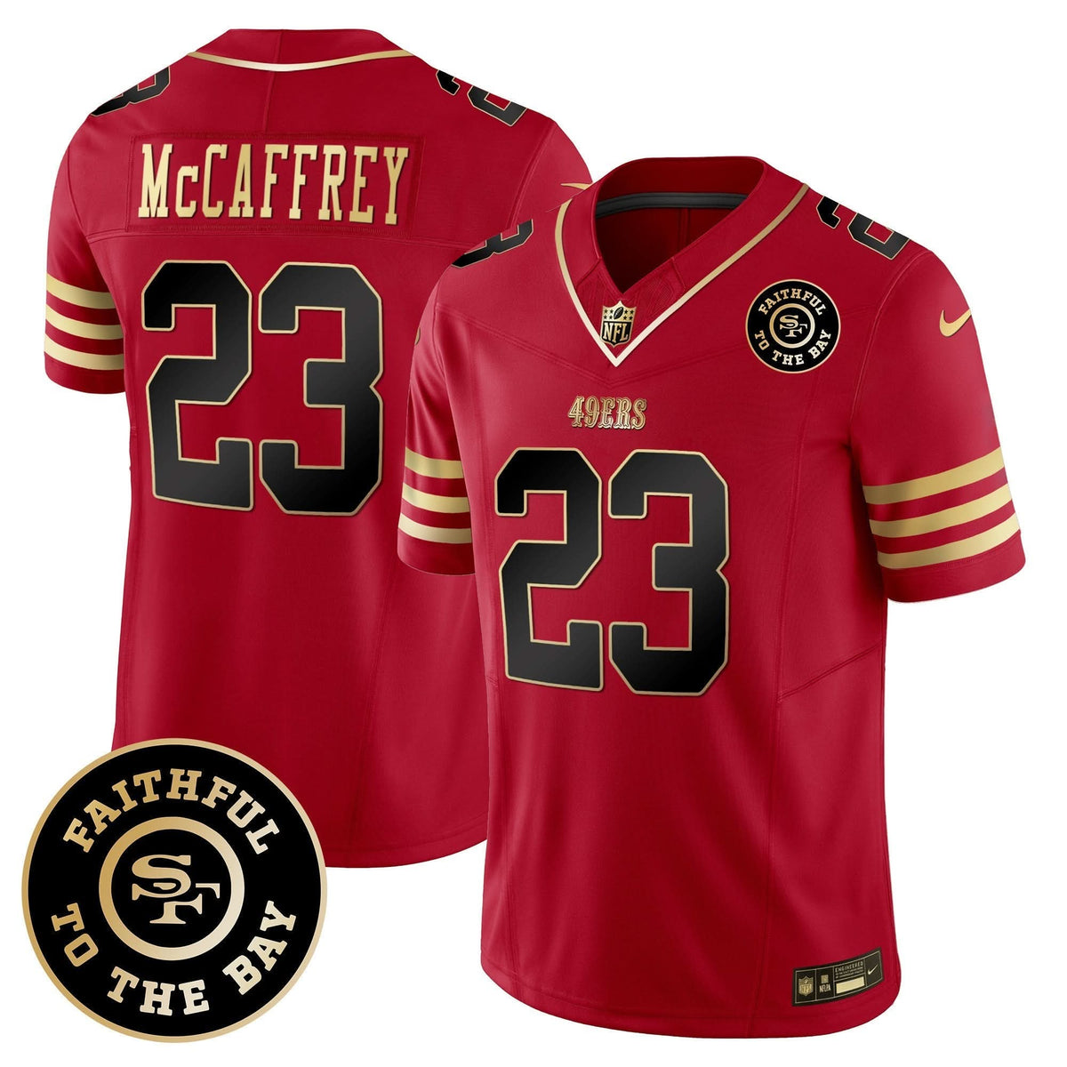 SF Faithful To The Bay Patch Vapor Limited Jersey V7