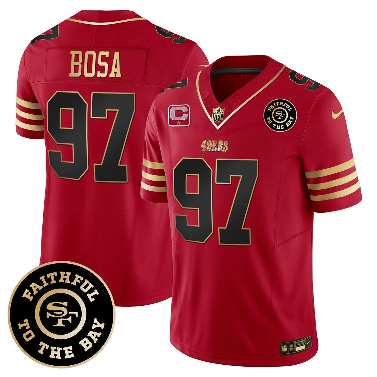 SF Faithful To The Bay Patch Vapor Limited Jersey V7
