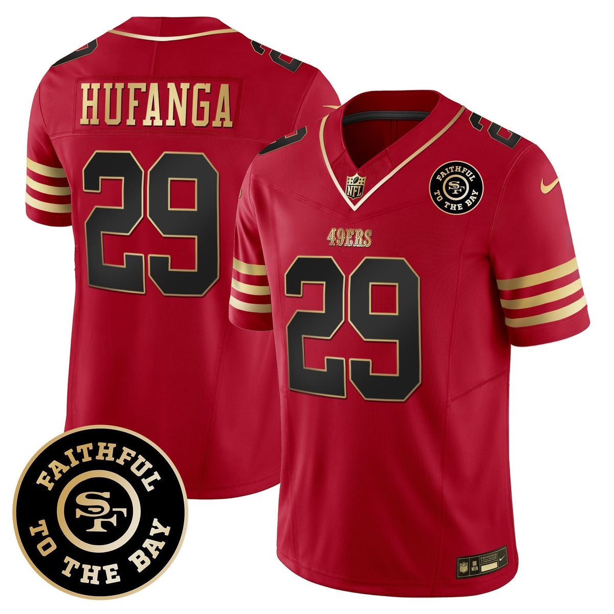 SF Faithful To The Bay Patch Vapor Limited Jersey V7