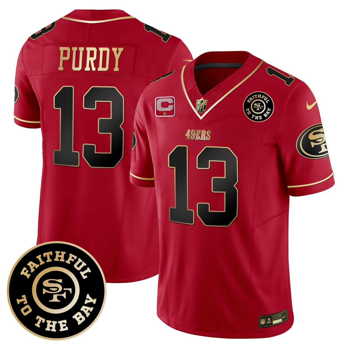 SF Faithful To The Bay Patch Vapor Limited Jersey V7