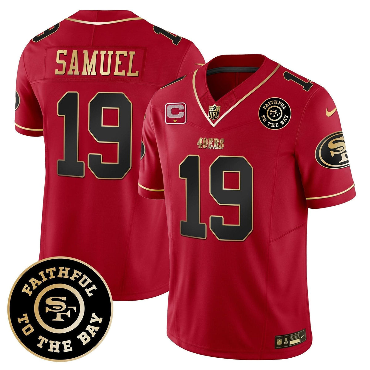SF Faithful To The Bay Patch Vapor Limited Jersey V6