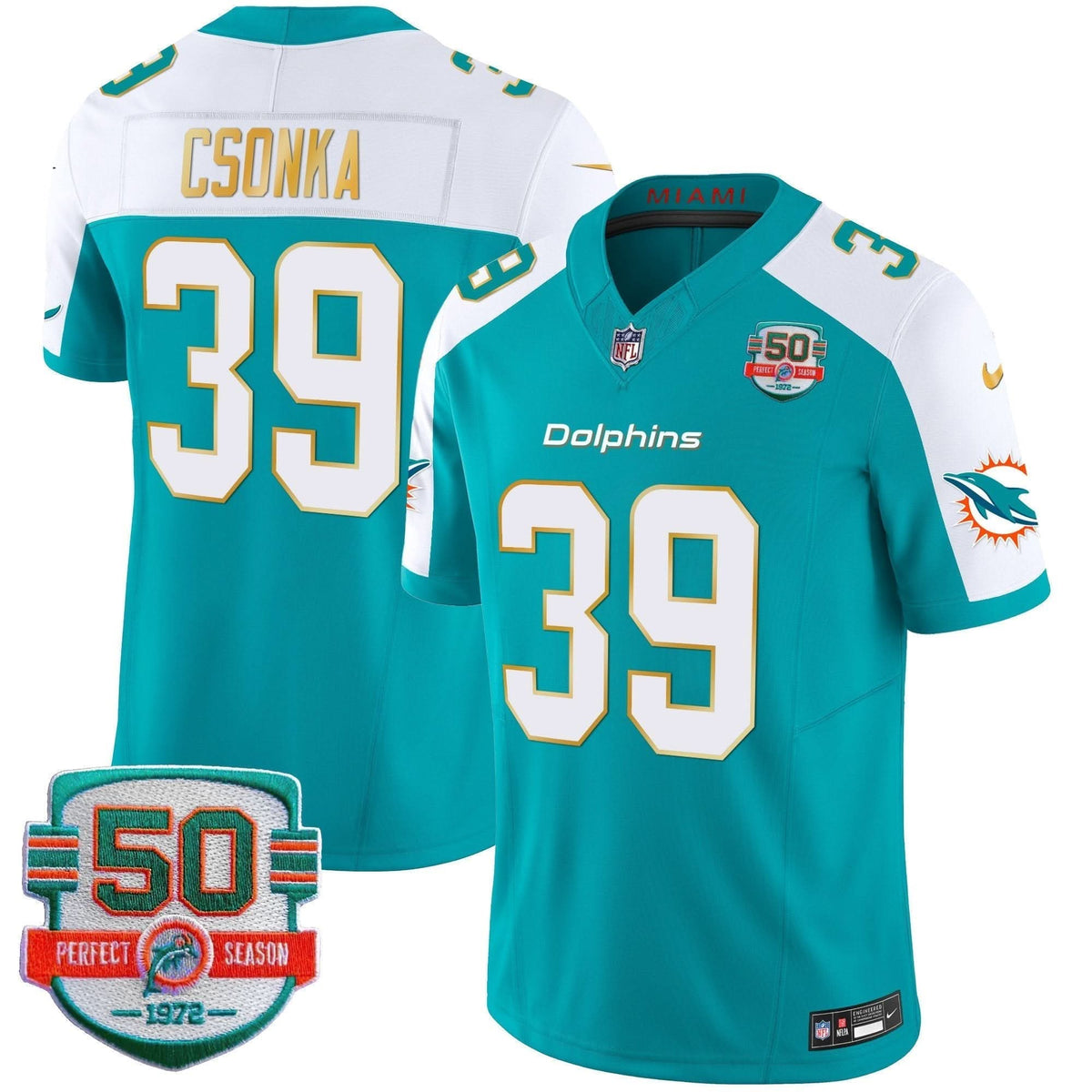 MIA Gold Trim Vapor Limited Jersey