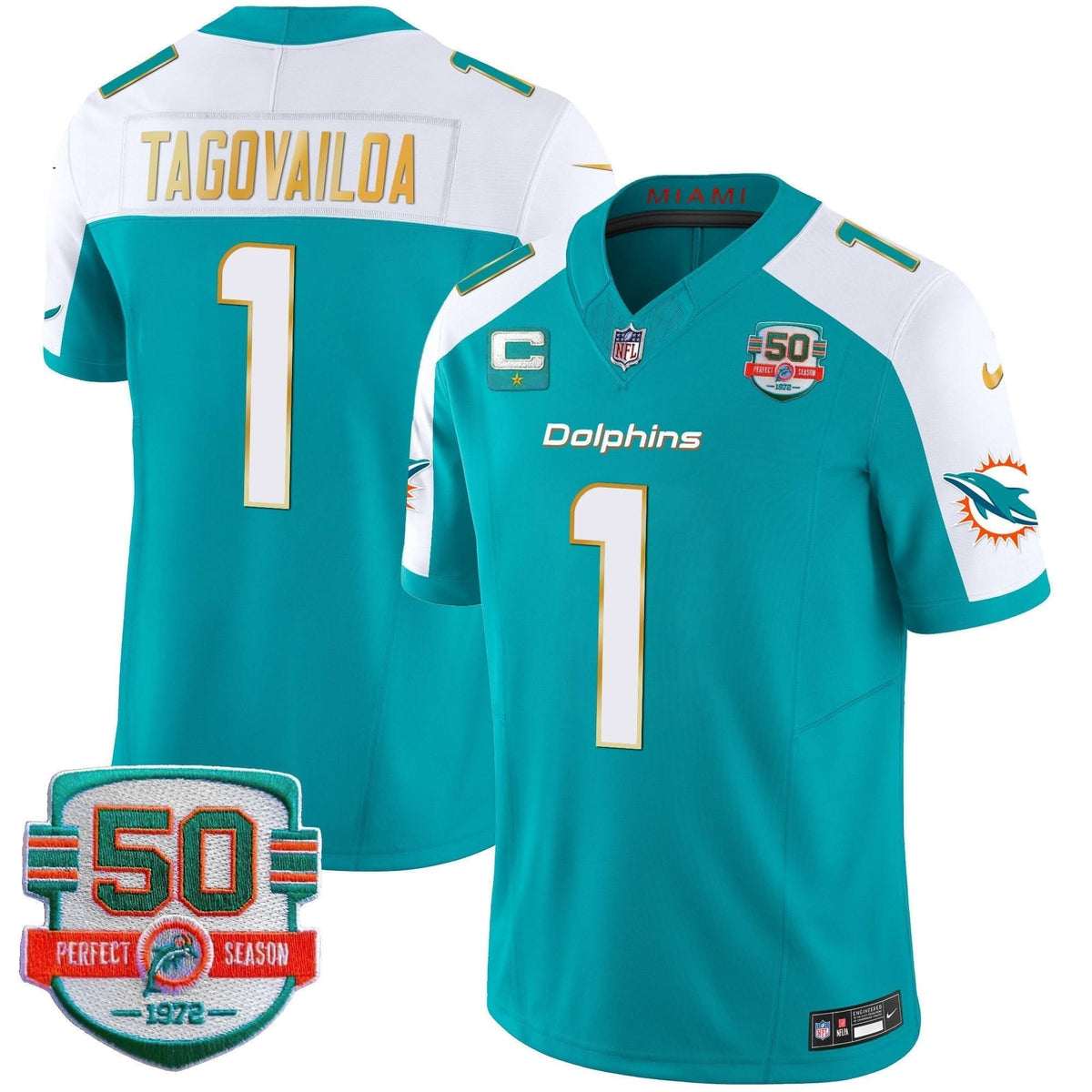 MIA Gold Trim Vapor Limited Jersey
