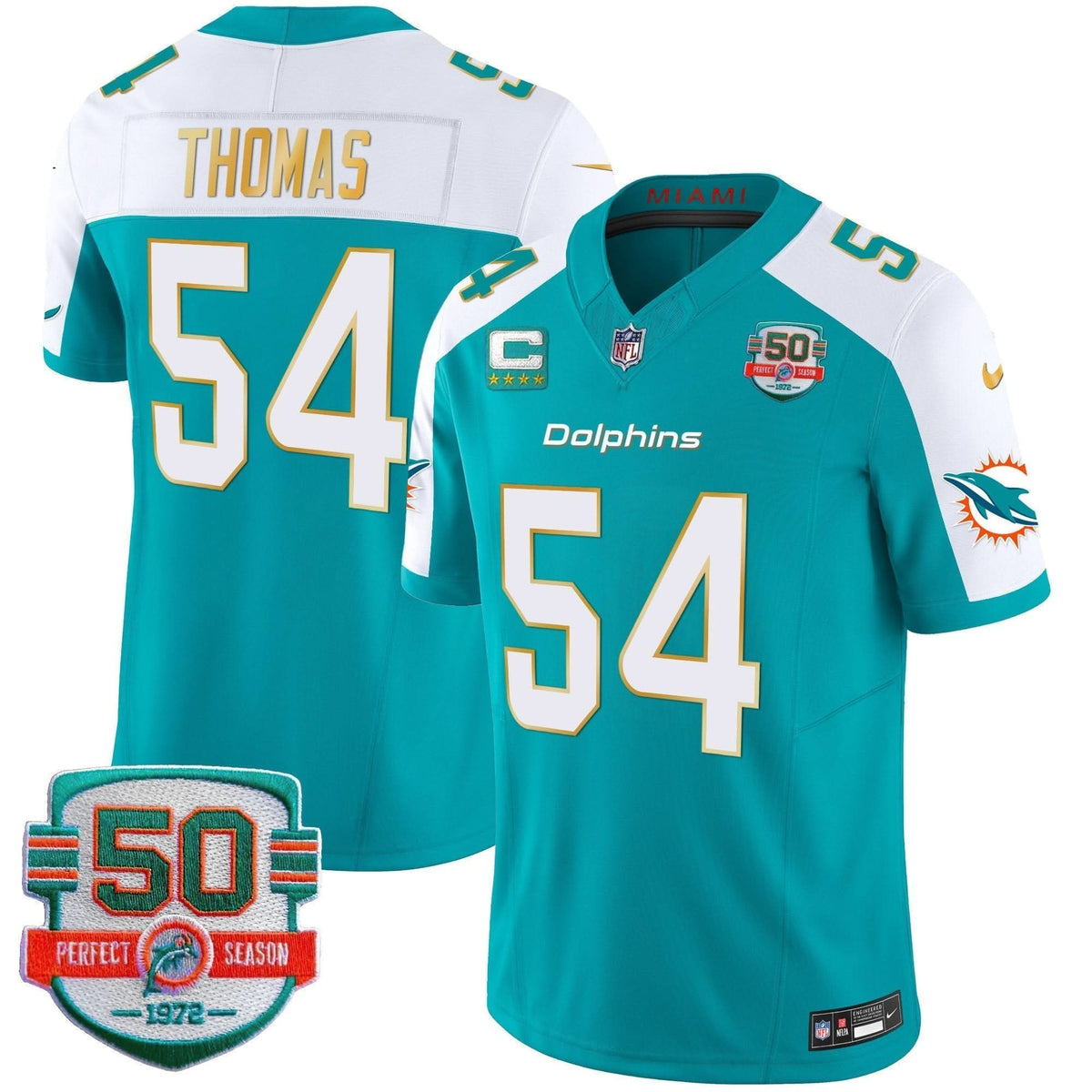 MIA Gold Trim Vapor Limited Jersey