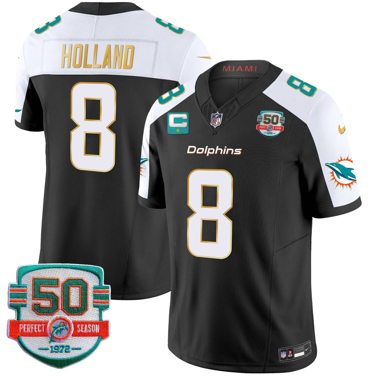 MIA Gold Trim Vapor Limited Jersey