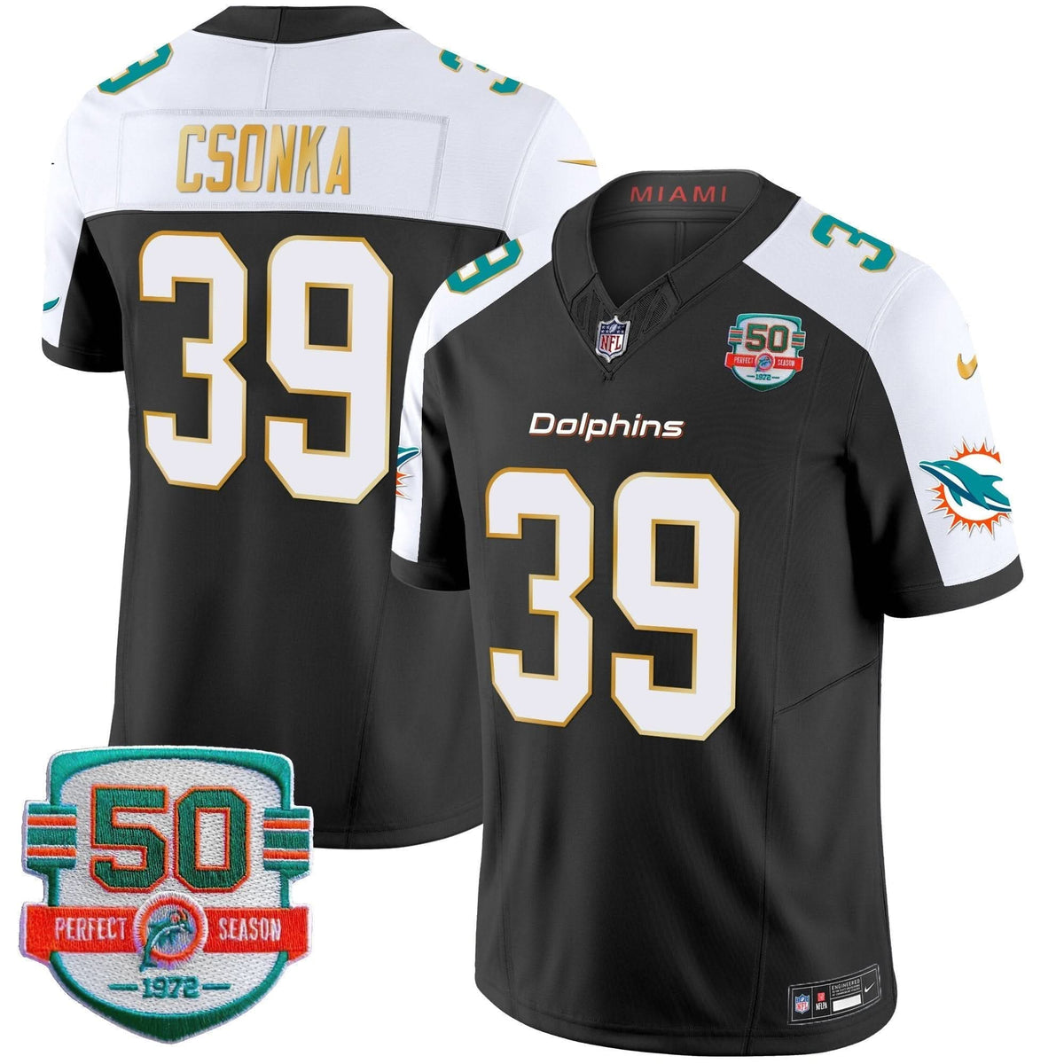 MIA Gold Trim Vapor Limited Jersey