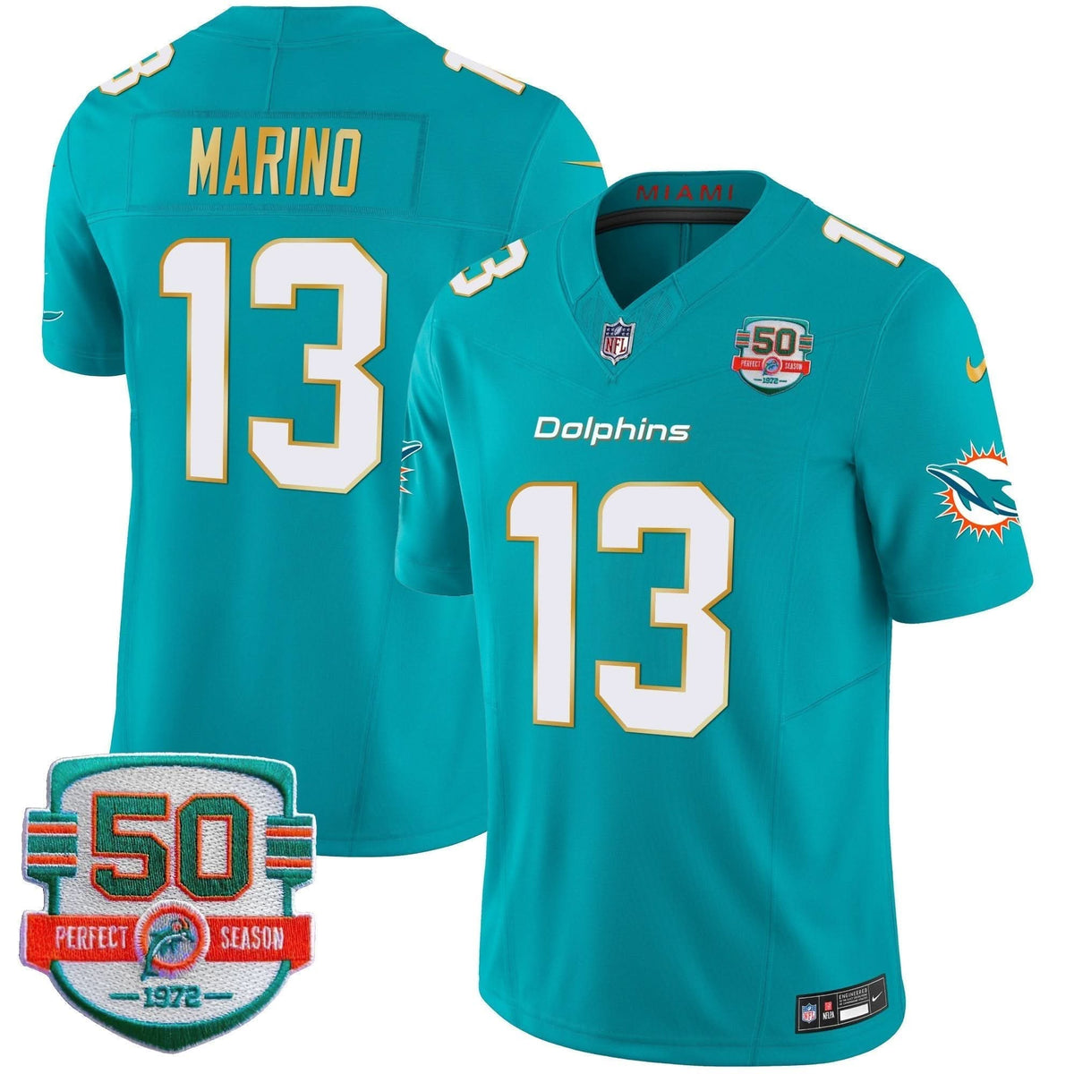 MIA Gold Trim Vapor Limited Jersey