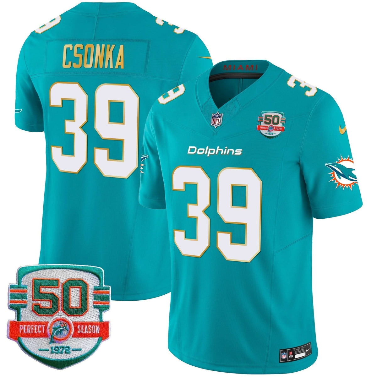 MIA Gold Trim Vapor Limited Jersey