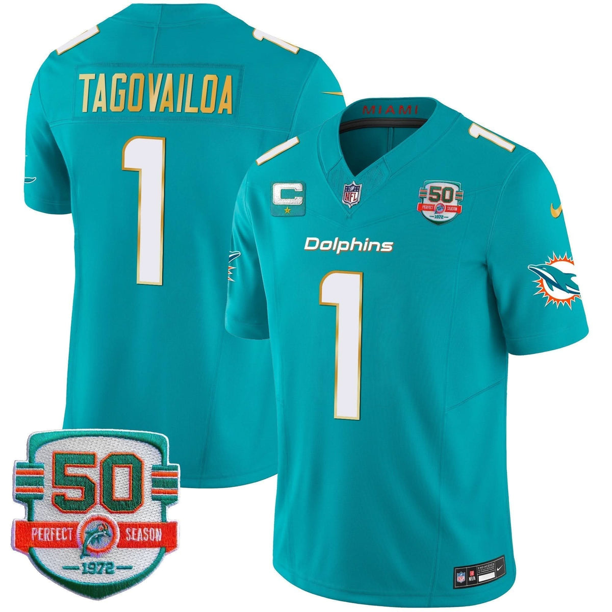 MIA Gold Trim Vapor Limited Jersey