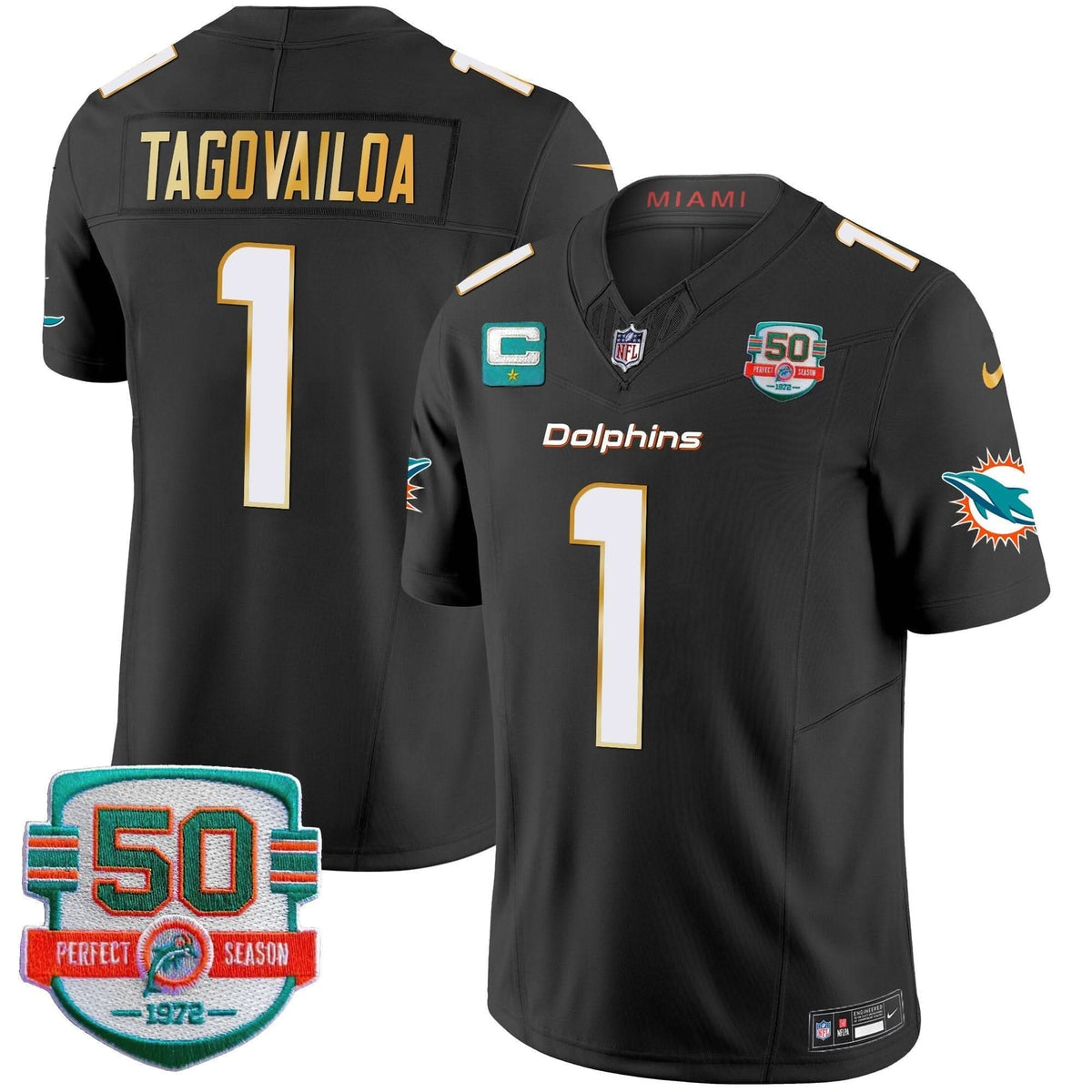 MIA Gold Trim Vapor Limited Jersey