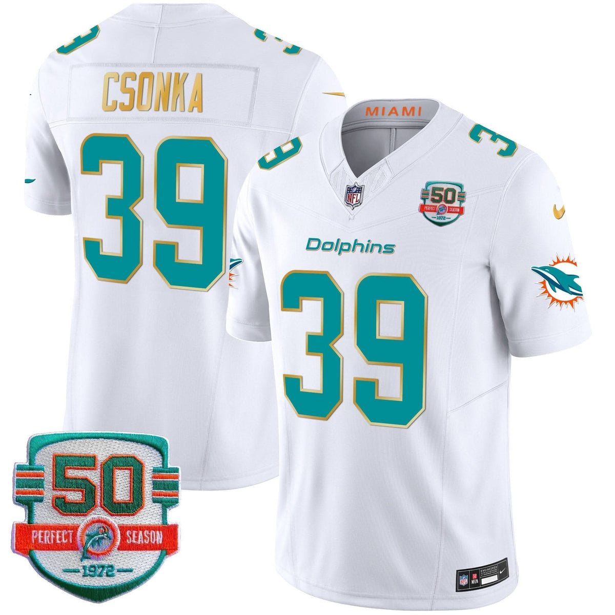 MIA Gold Trim Vapor Limited Jersey