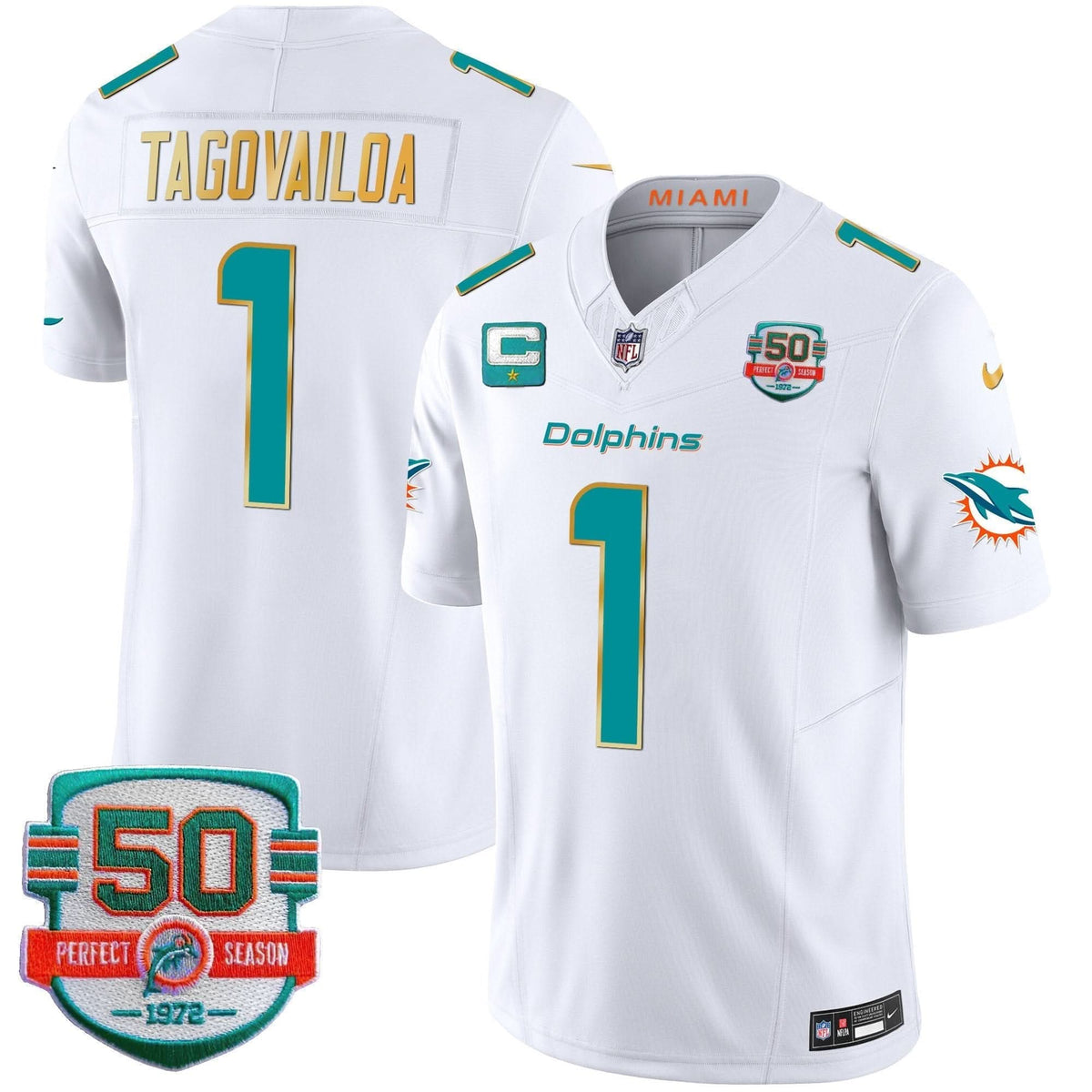 MIA Gold Trim Vapor Limited Jersey