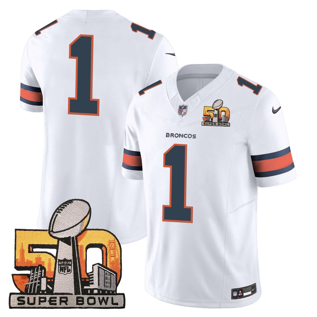 DB Super Bowl 50 Patch Vapor Jersey
