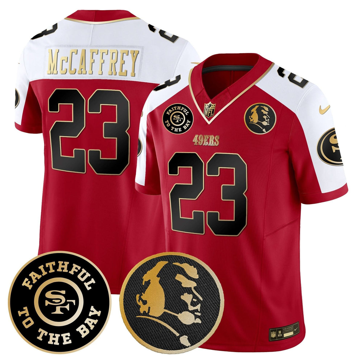 SF Faithful & John Madden Patch Vapor Jersey