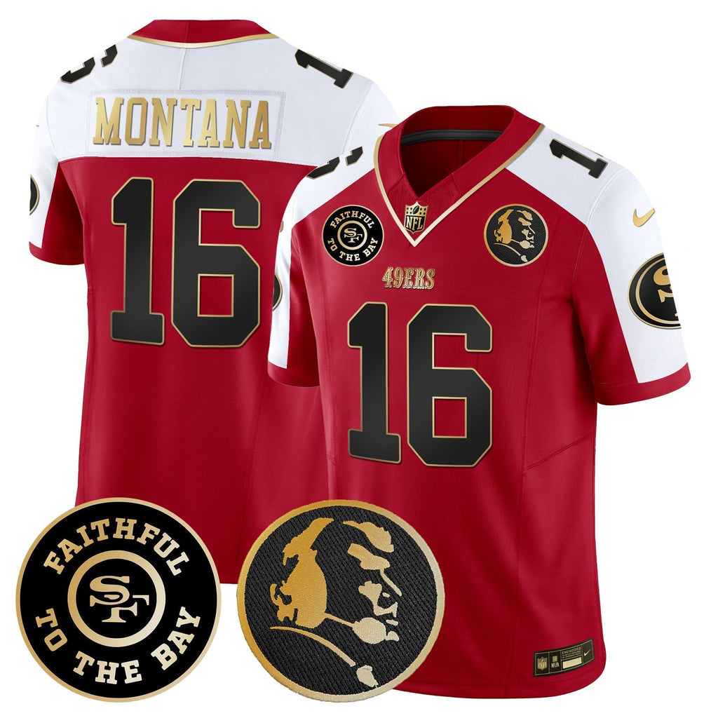 SF Faithful & John Madden Patch Vapor Jersey