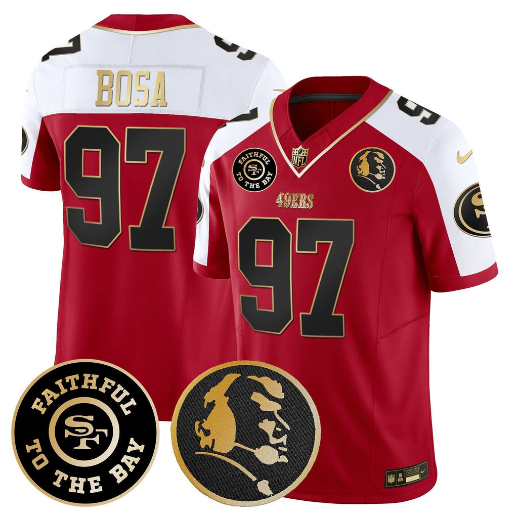 SF Faithful & John Madden Patch Vapor Jersey