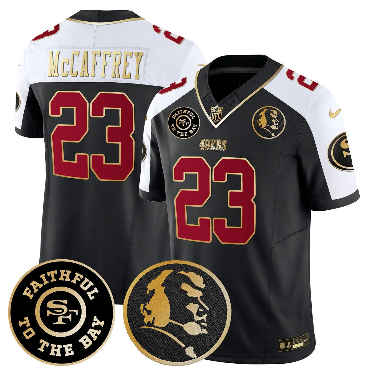 SF Faithful & John Madden Patch Vapor Jersey
