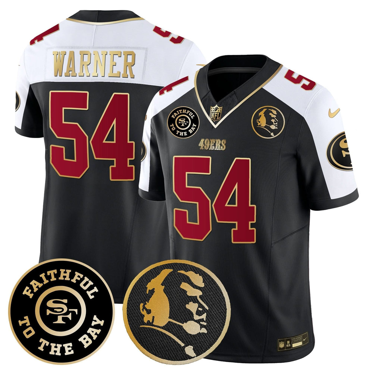 SF Faithful & John Madden Patch Vapor Jersey