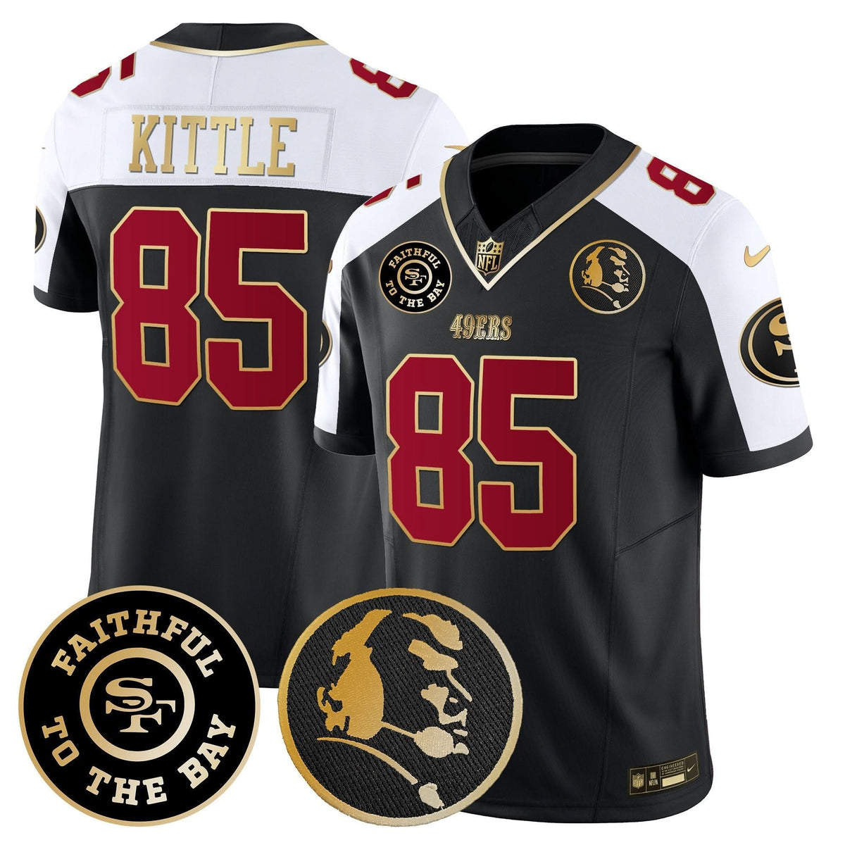 SF Faithful & John Madden Patch Vapor Jersey