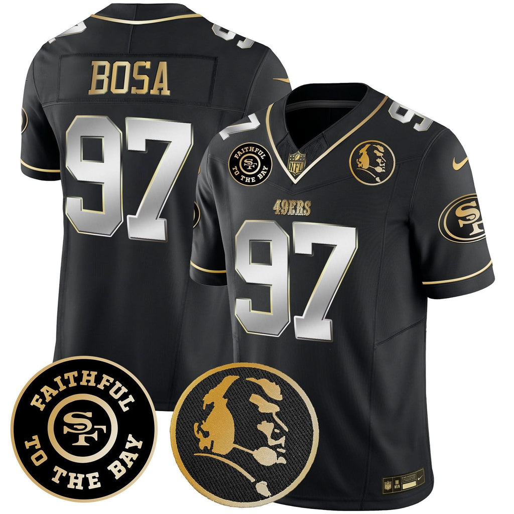 SF Faithful & John Madden Patch Vapor Jersey