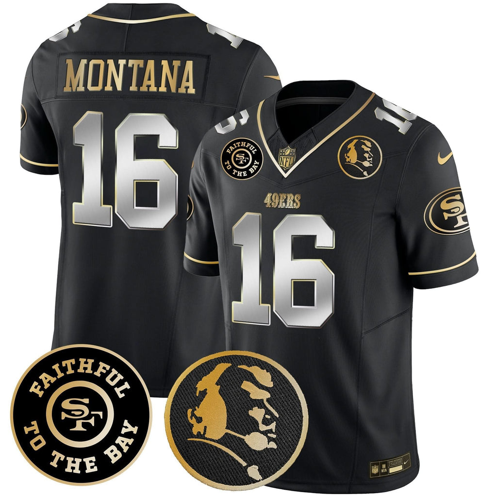 SF Faithful & John Madden Patch Vapor Jersey