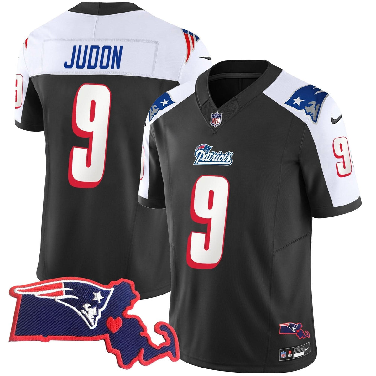 NE 1996 Throwback State Patch Vapor Jersey