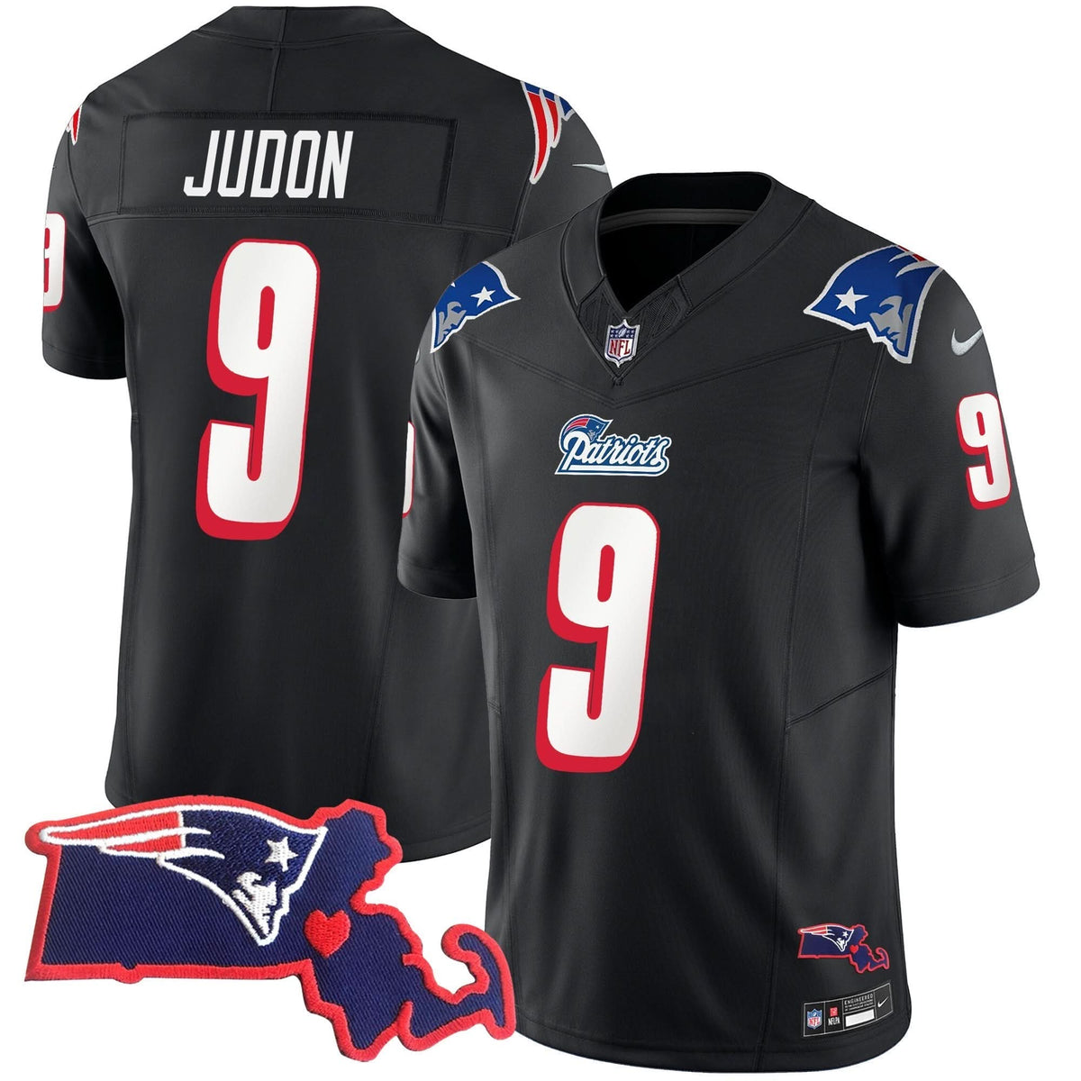 NE 1996 Throwback State Patch Vapor Jersey