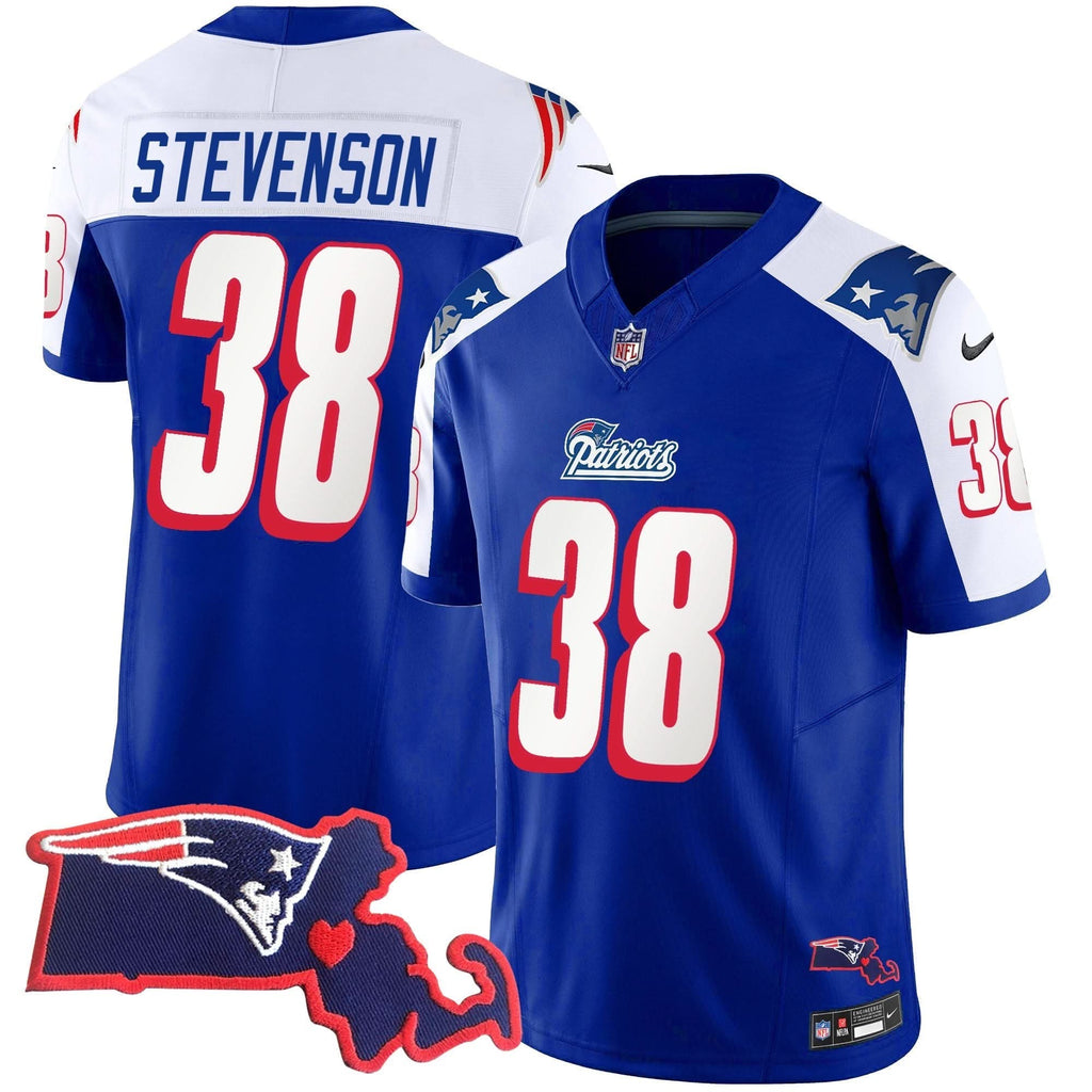 NE 1996 Throwback State Patch Vapor Jersey