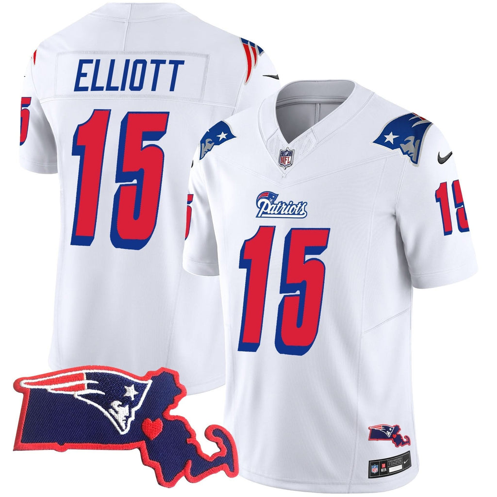 NE 1996 Throwback State Patch Vapor Jersey