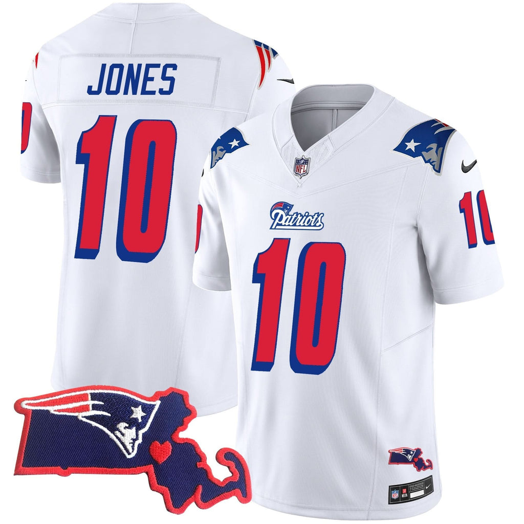 NE 1996 Throwback State Patch Vapor Jersey