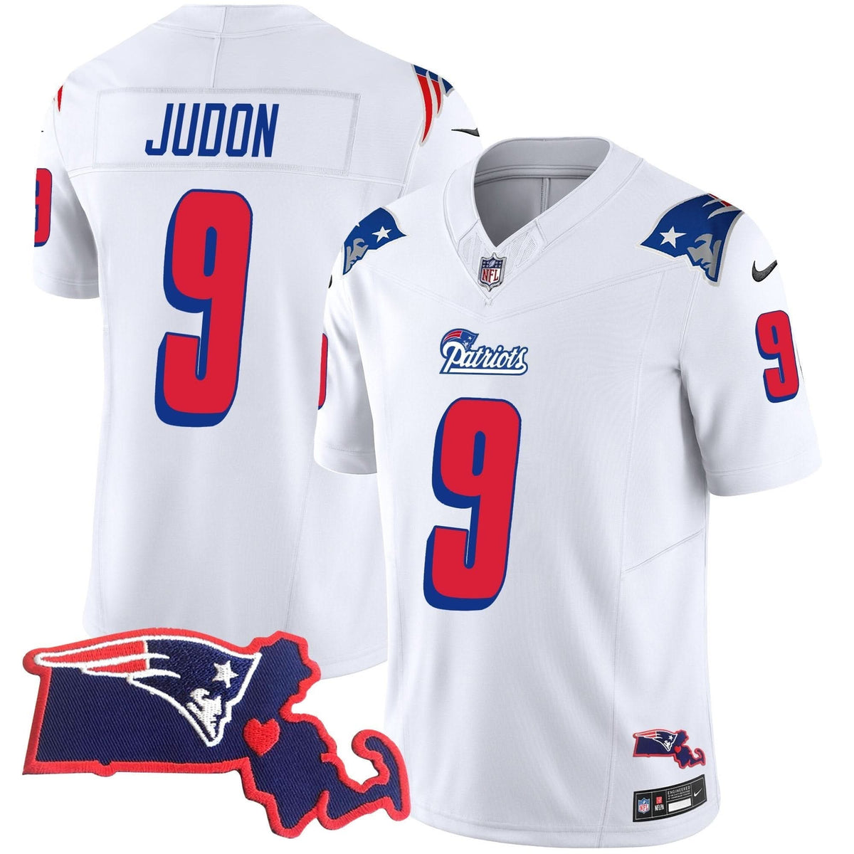 NE 1996 Throwback State Patch Vapor Jersey