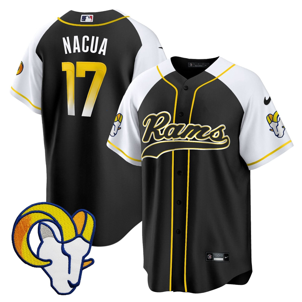 LAR Baseball Jersey - All Stitched