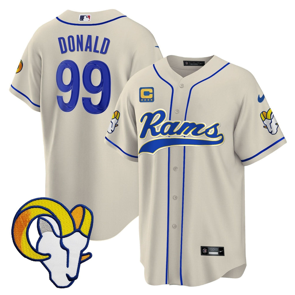 LAR Baseball Jersey - All Stitched