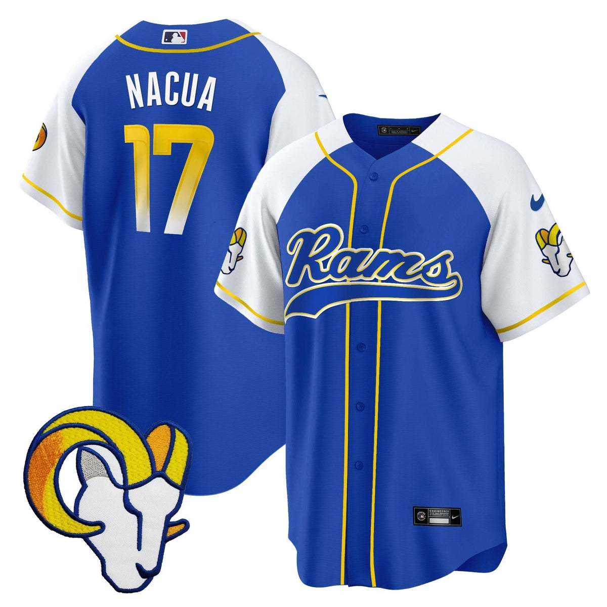 LAR Baseball Jersey - All Stitched