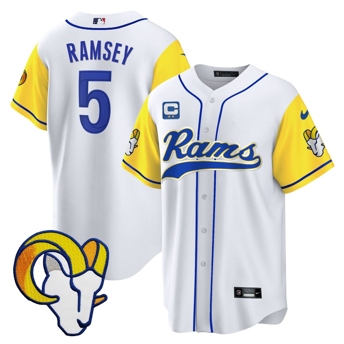 LAR Baseball Jersey - All Stitched