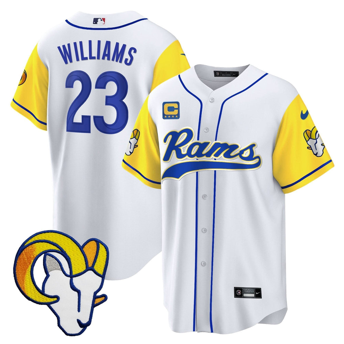 LAR Baseball Jersey - All Stitched