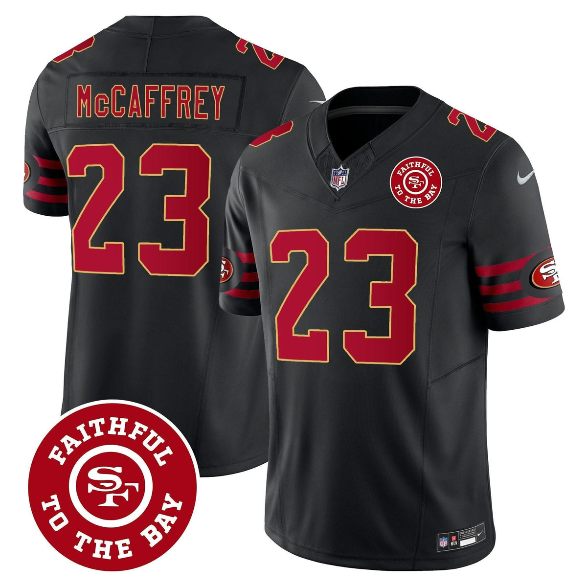 SF Throwback Faithful To The Bay Patch Vapor Limited Jersey