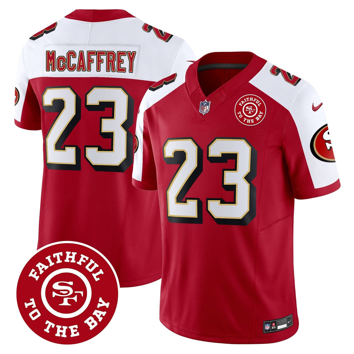 SF Throwback Faithful To The Bay Patch Vapor Limited Jersey