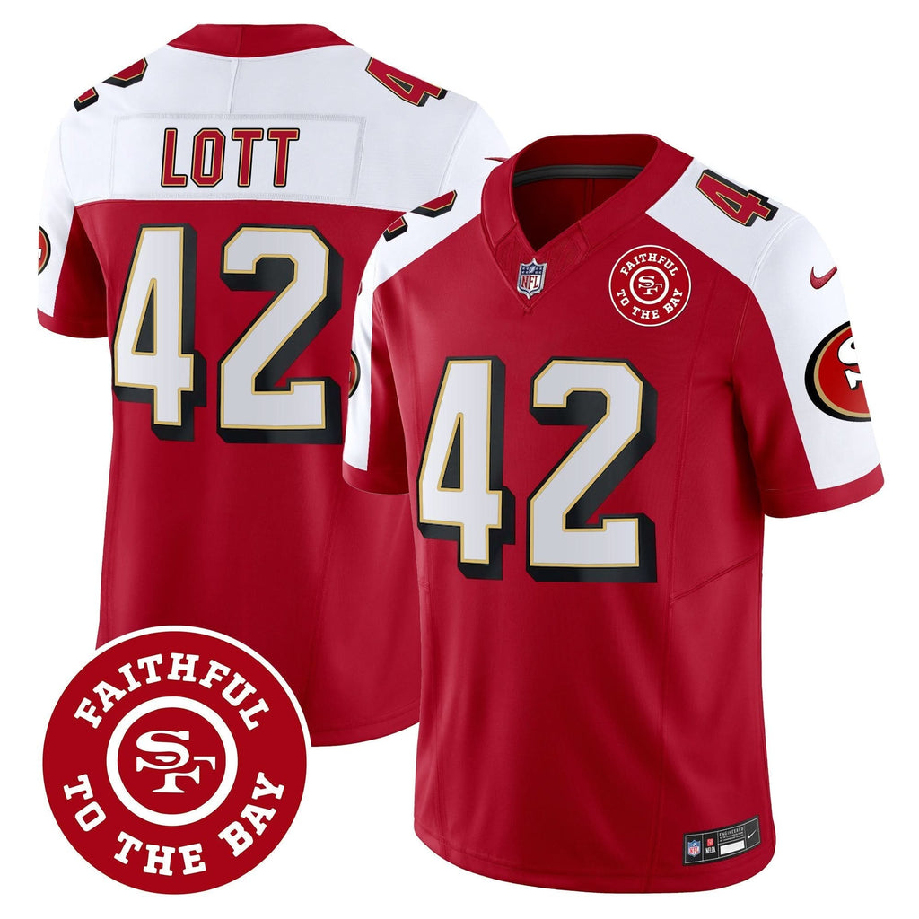 SF Throwback Faithful To The Bay Patch Vapor Limited Jersey
