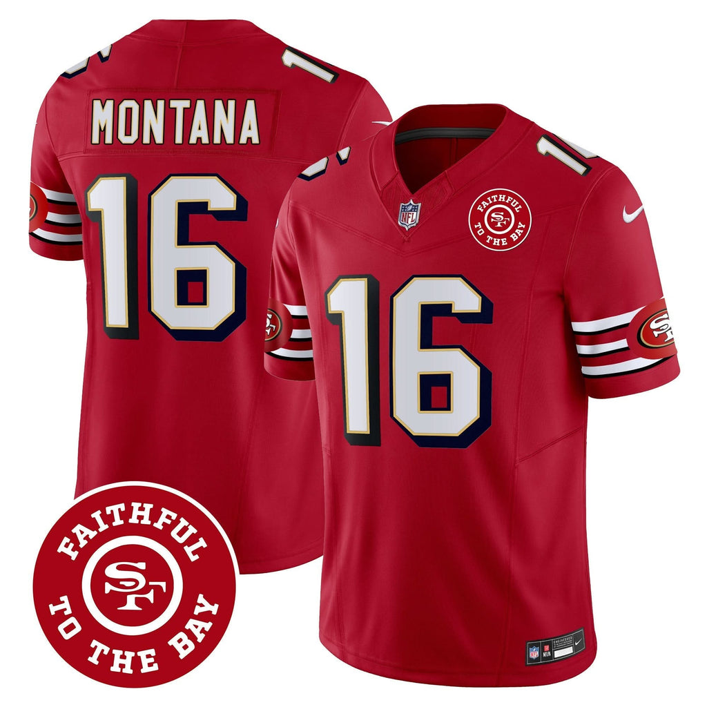 SF Throwback Faithful To The Bay Patch Vapor Limited Jersey