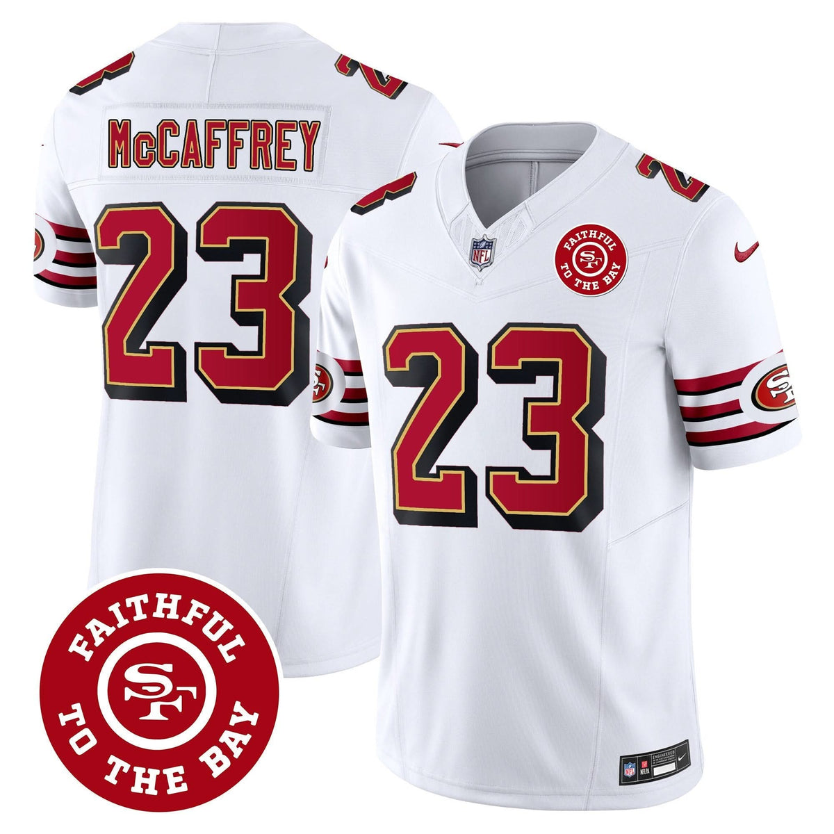 SF Throwback Faithful To The Bay Patch Vapor Limited Jersey