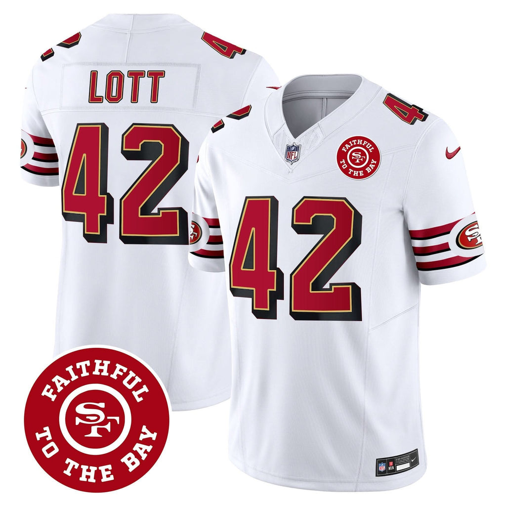 SF Throwback Faithful To The Bay Patch Vapor Limited Jersey