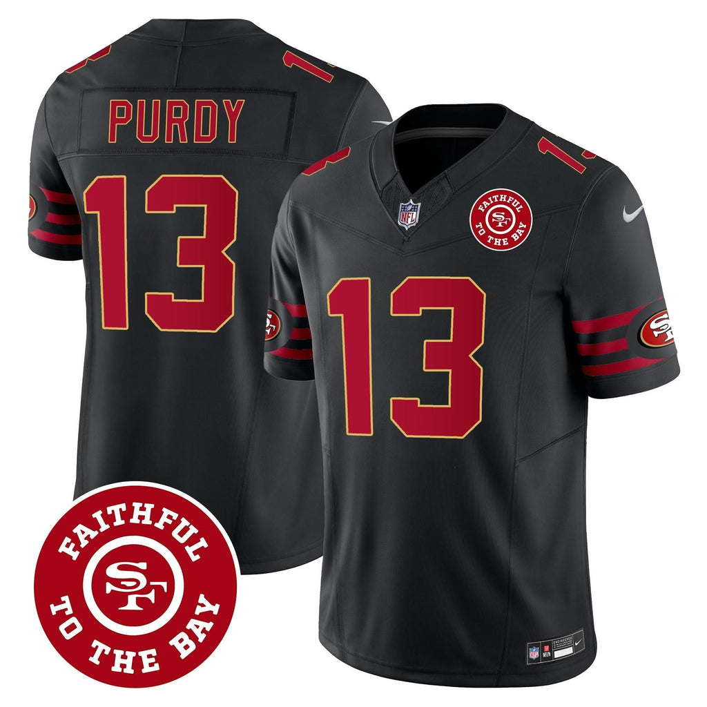 SF Throwback Faithful To The Bay Patch Vapor Limited Jersey