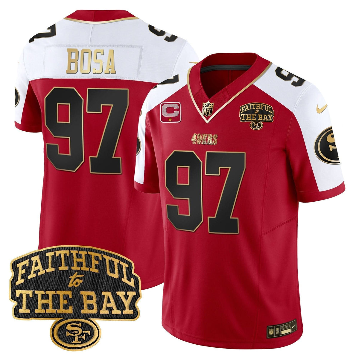 SF Faithful To The Bay Patch Vapor Limited Jersey V8