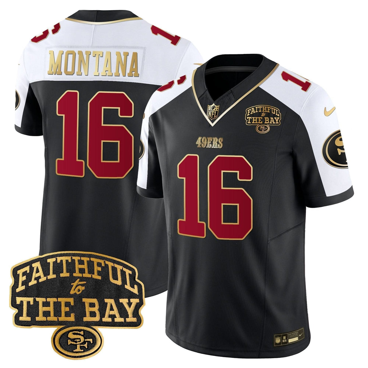 SF Faithful To The Bay Patch Vapor Limited Jersey V8